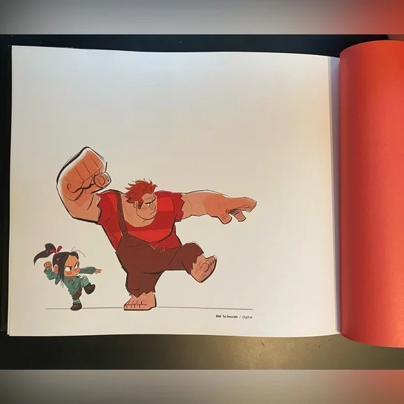 The Art of WRECK-IT RALPH 2012 DISNEY Chronicle Books OOP 1st Ed NEW + STICKERS! - Picture 10 of 11